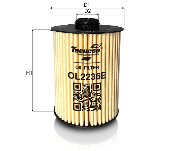 Filtru ulei OL2236E TECNECO FILTERS