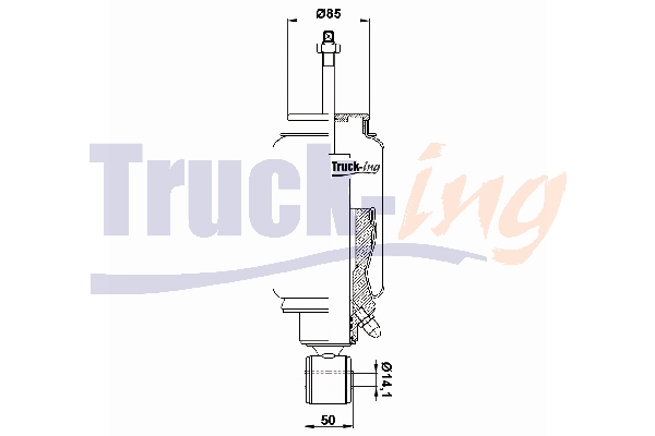 Burduf, suspensie cabina sofer 0194620 Montcada
