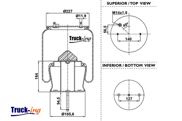 Burduf, suspensie pneumatica 0293890 Montcada