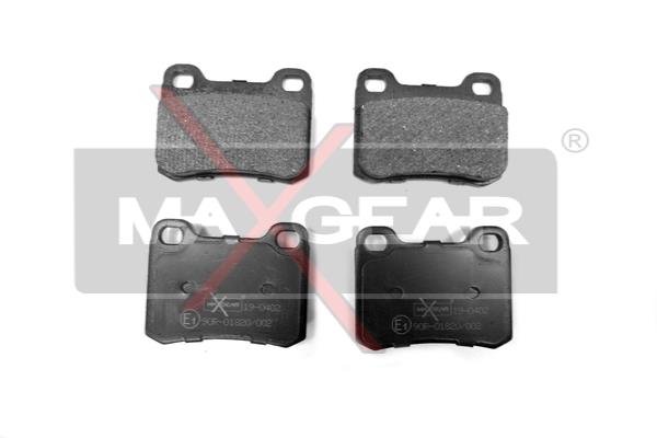 Set placute frana,frana disc 19-0402 MAXGEAR