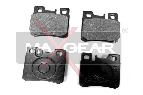 Set placute frana,frana disc 19-0406 MAXGEAR