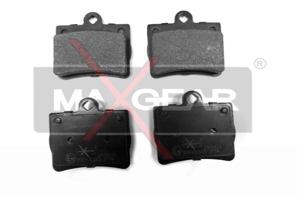 Set placute frana,frana disc 19-0411 MAXGEAR