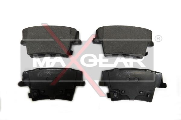 Set placute frana,frana disc 19-0464 MAXGEAR