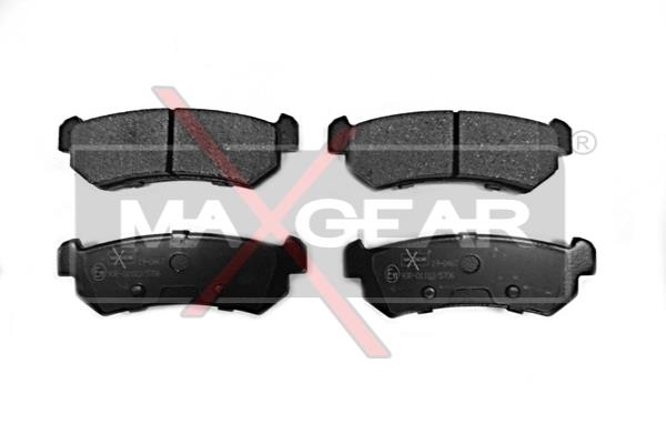 Set placute frana,frana disc 19-0467 MAXGEAR