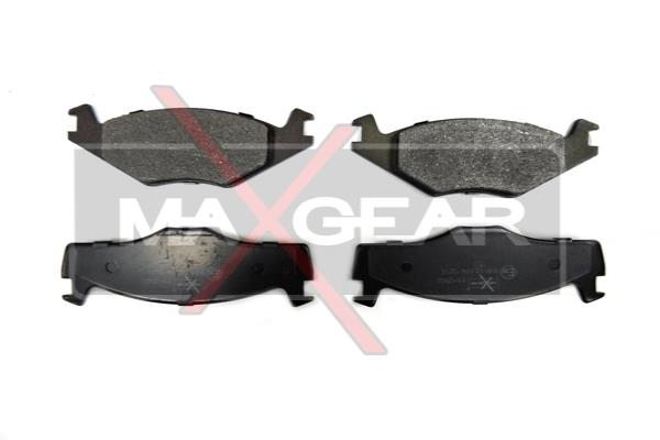 Set placute frana,frana disc 19-0582 MAXGEAR