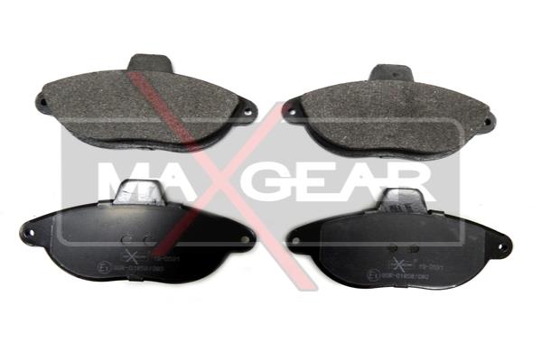 Set placute frana,frana disc 19-0591 MAXGEAR