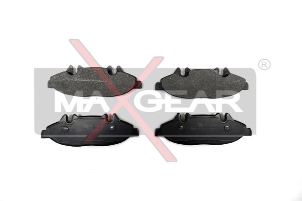 Set placute frana,frana disc 19-0669 MAXGEAR