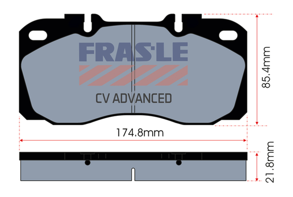 Set placute frana,frana disc PD/139-CV FRAS-LE