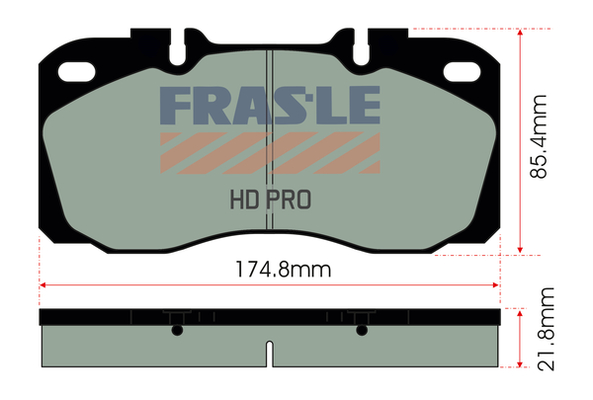 Set placute frana,frana disc PD/139-HD FRAS-LE