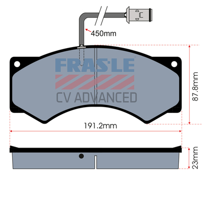 Set placute frana,frana disc PD/148-A-CV FRAS-LE