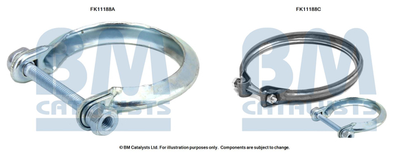 Set montaj, filtru funingine/particule FK11188 BM CATALYSTS