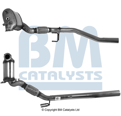 Filtru funingine/particule, sist.de esapament BM11051 BM CATALYSTS