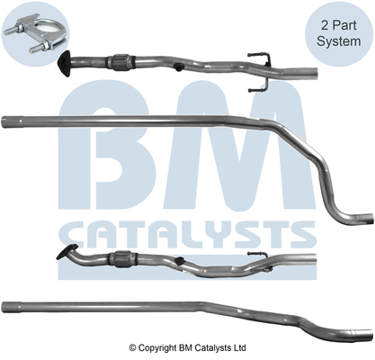 Racord evacuare BM50156 BM CATALYSTS
