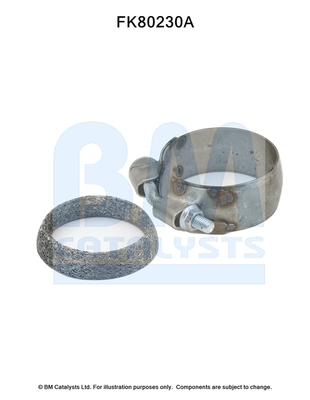 Set montare, catalizator FK80230 BM CATALYSTS