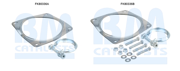 Set montare, catalizator FK80336 BM CATALYSTS