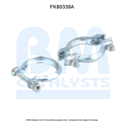 Set montare, catalizator FK80339 BM CATALYSTS