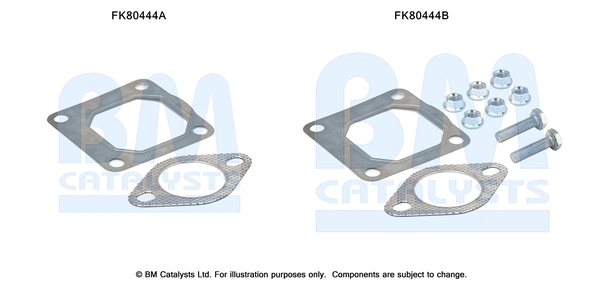 Set montare, catalizator FK80444 BM CATALYSTS
