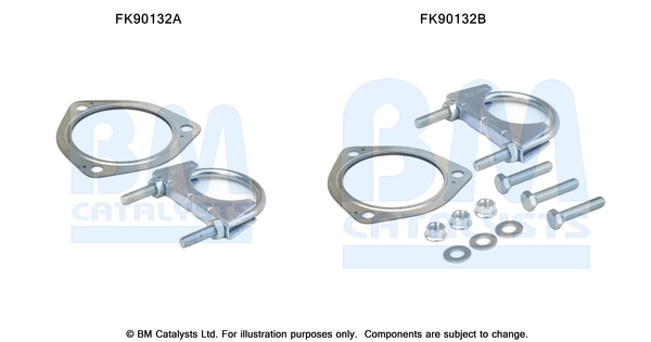 Set montare, catalizator FK90132 BM CATALYSTS