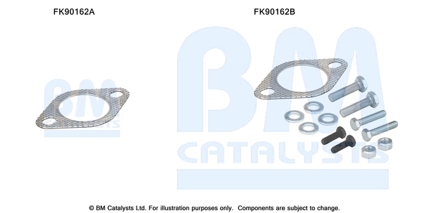 Set montare, catalizator FK90162 BM CATALYSTS