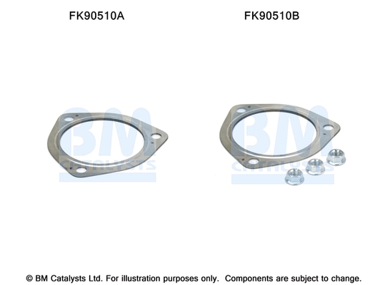 Set montare, catalizator FK90510 BM CATALYSTS