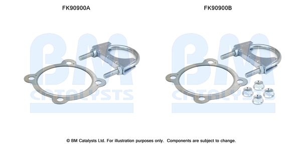 Set montare, catalizator FK90900 BM CATALYSTS