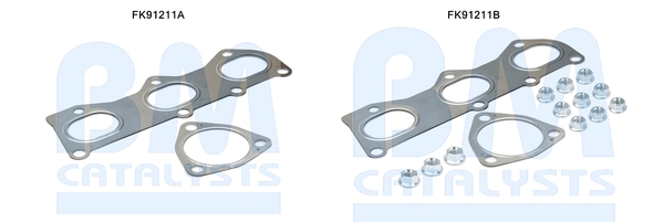 Set montare, catalizator FK91211 BM CATALYSTS
