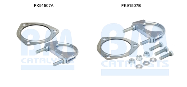 Set montare, catalizator FK91507 BM CATALYSTS