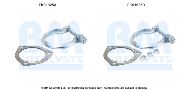 Set montare, catalizator FK91925 BM CATALYSTS