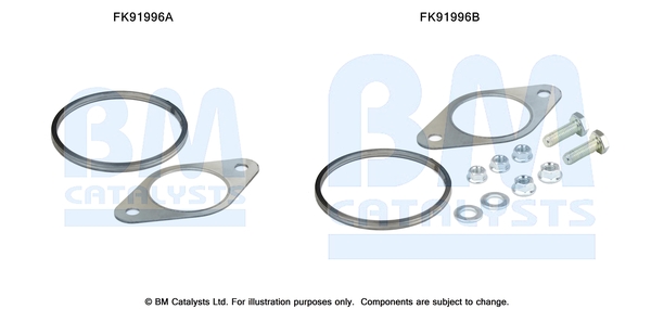 Set montare, catalizator FK91996 BM CATALYSTS