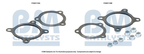 Set montare, catalizator FK92110 BM CATALYSTS