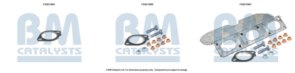 Set montare, catalizator FK92196 BM CATALYSTS