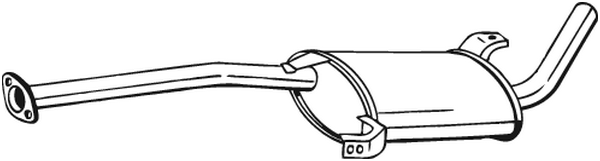 Toba esapamet intermediara 279-125 BOSAL