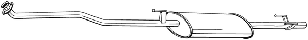 Toba esapament primara 294-217 BOSAL