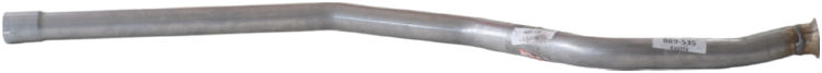 Teava reparatie, catalizator 889-535 BOSAL