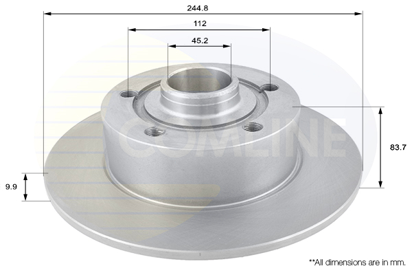 Disc frana ADC1419 COMLINE