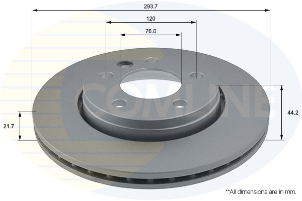 Disc frana ADC1453V COMLINE