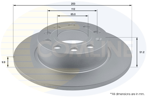 Disc frana ADC1457 COMLINE