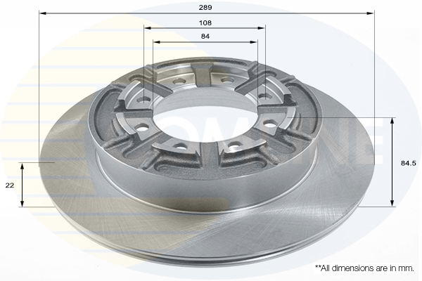 Disc frana ADC9108 COMLINE