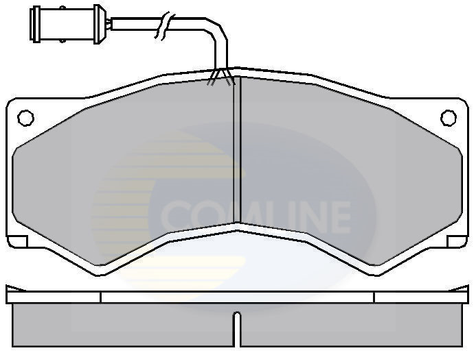 Set placute frana,frana disc CBP9003 COMLINE