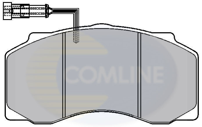 Set placute frana,frana disc CBP9027 COMLINE