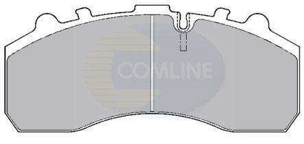 Set placute frana,frana disc CBP9042M COMLINE