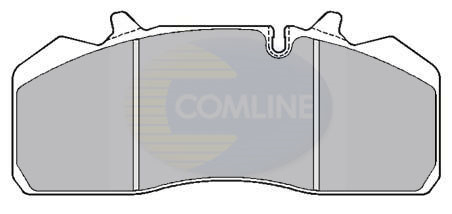 Set placute frana,frana disc CBP9048K COMLINE