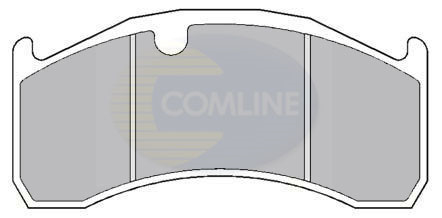 Set placute frana,frana disc CBP9051K COMLINE