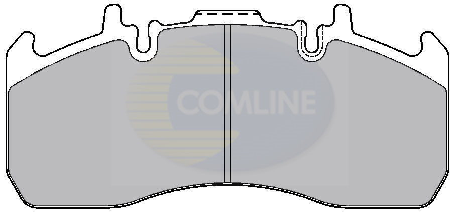 Set placute frana,frana disc CBP9077K COMLINE