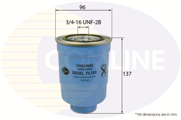 Filtru combustibil CNS13003 COMLINE