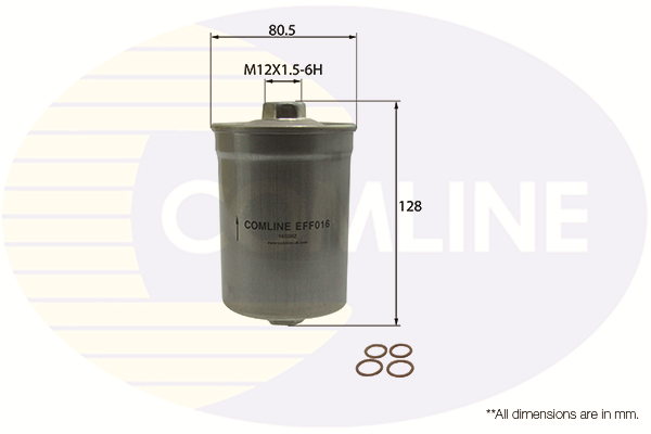 Filtru combustibil EFF016 COMLINE