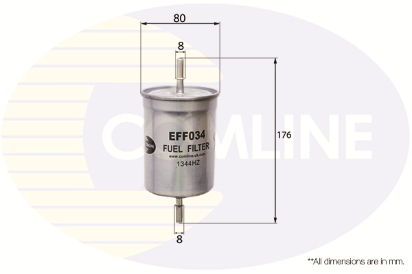 Filtru combustibil EFF034 COMLINE