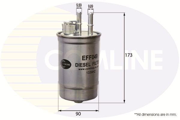 Filtru combustibil EFF049 COMLINE