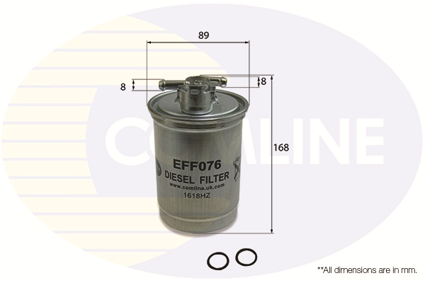 Filtru combustibil EFF076 COMLINE