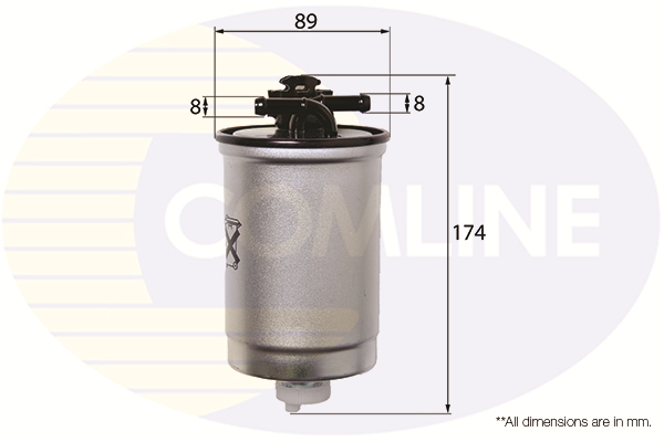 Filtru combustibil EFF089 COMLINE
